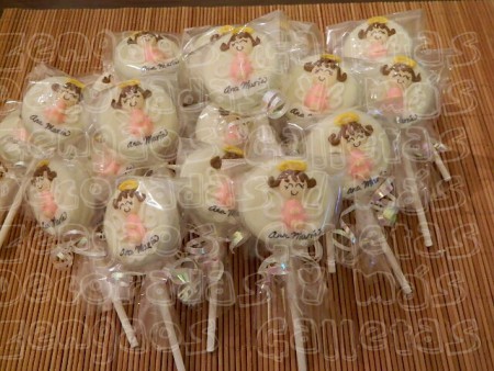 Angelitas en oreo envueltas estilo paleta